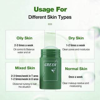 Green Tea Purifying, Detoxifying Skin Care Mask