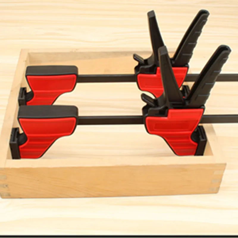 Heavy Duty Wood Working 4 Inch Work Bar Clamp Clip Kit Woodworking Reverse Clamping