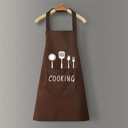 Kitchen Household Cooking Apron Men Women Oil-Proof Waterproof Adult Waist Fashion Coffee Overalls Apron Kitchen Accessories